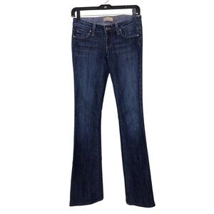 Paige Jeans Women’s 25 Blue Laurel Canyon Low Rise Boot Cut Denim Bootcut